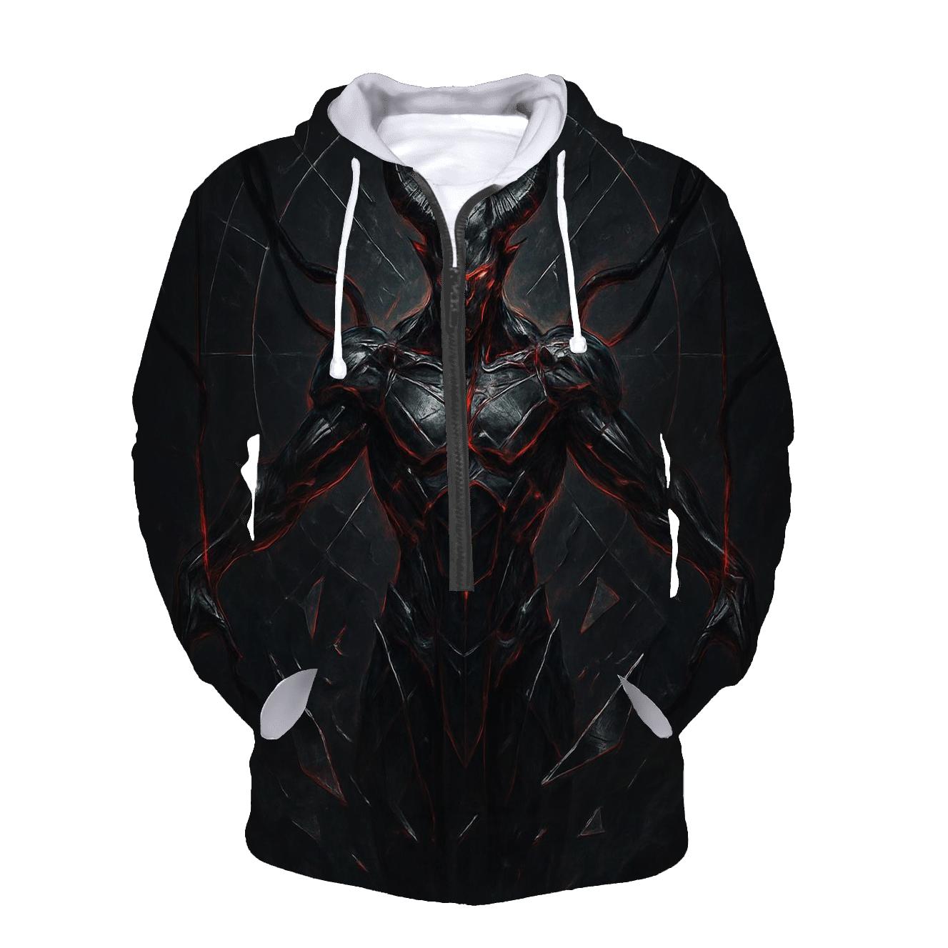 Marionette Demon Of Shattered Glass graphic hoodies
