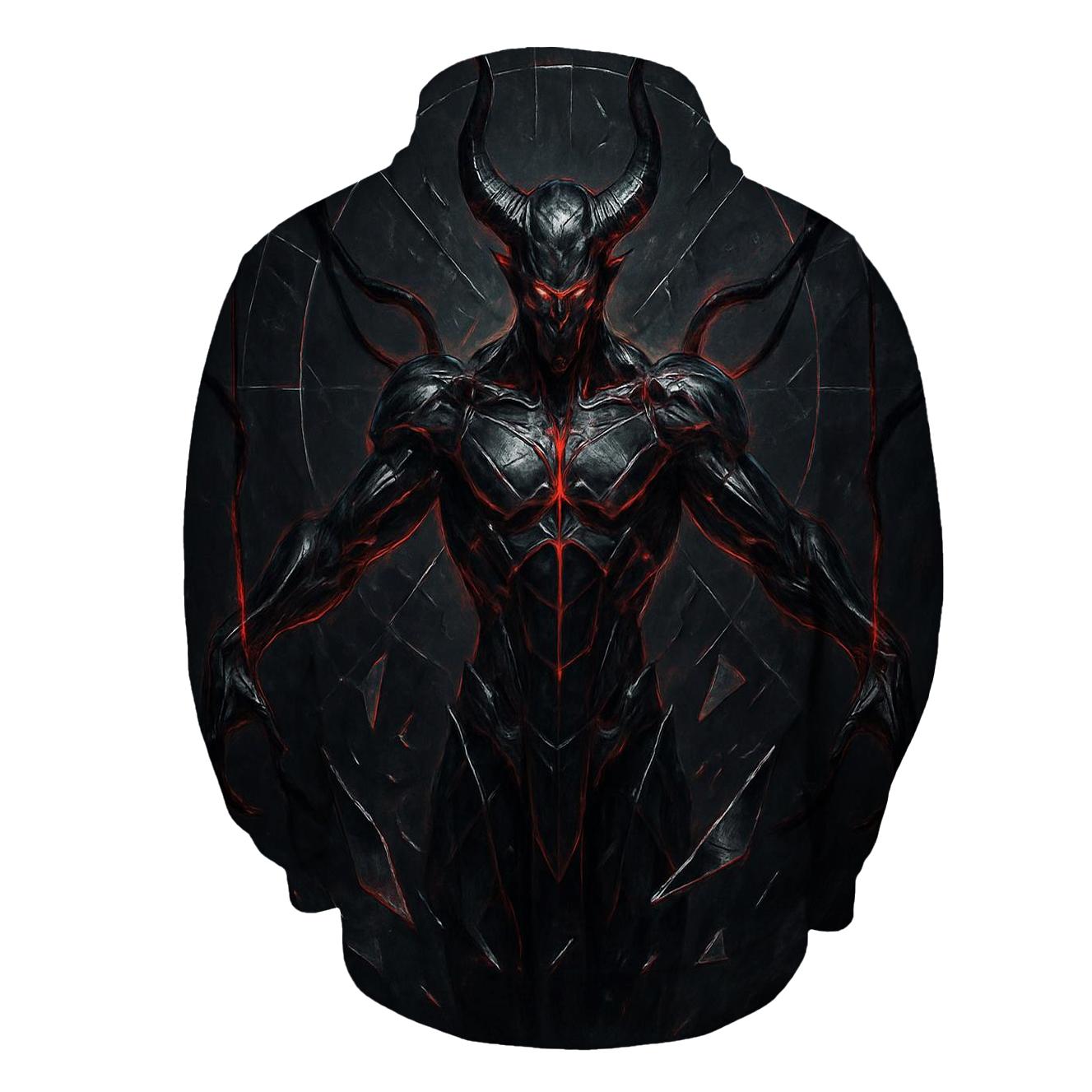 Marionette Demon Of Shattered Glass graphic hoodies