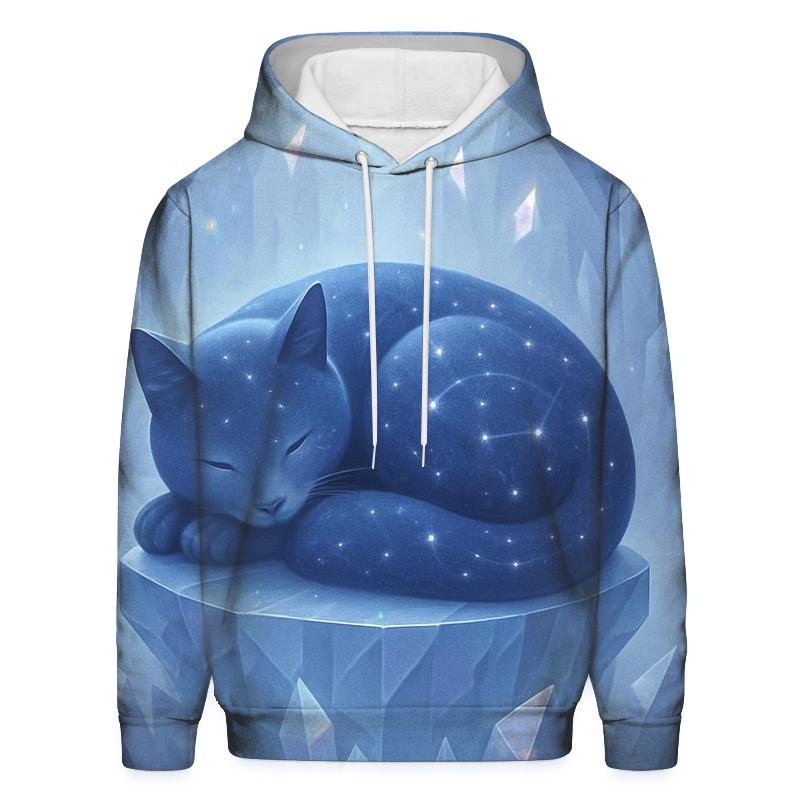 Crystal Cave Dreamer Cat heavyweight hoodies