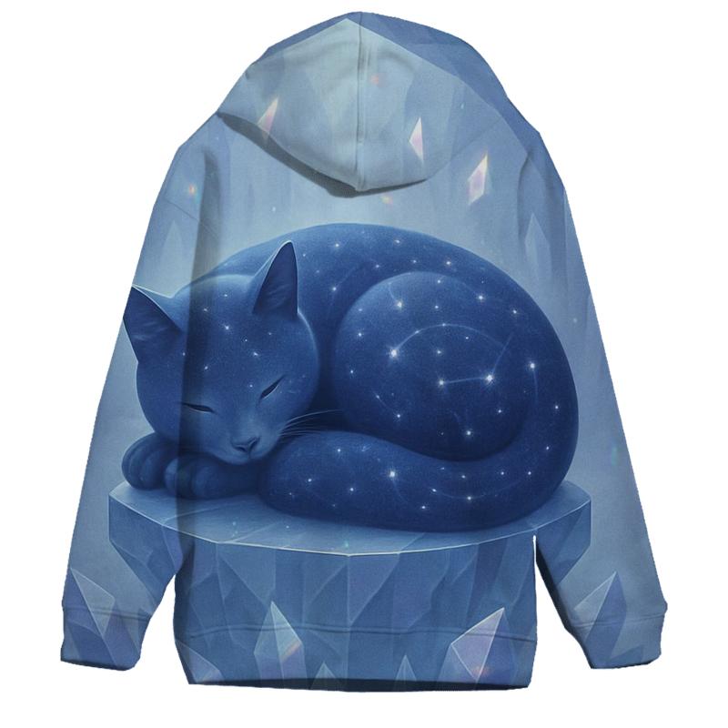 Crystal Cave Dreamer Cat heavyweight hoodies