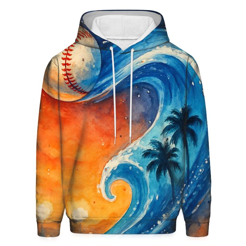 Sunset Coastline Home Run hoodie styles