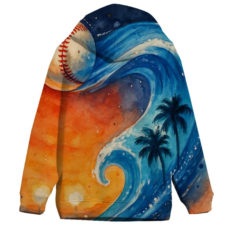 Sunset Coastline Home Run hoodie styles
