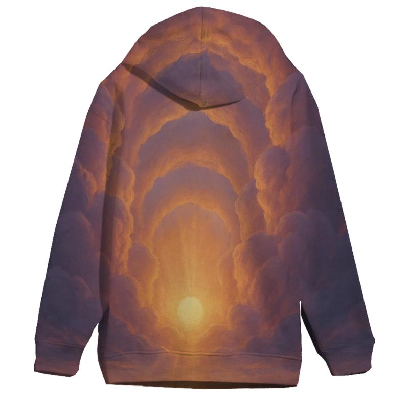 Cloud Cathedral Sundown zip-up hoodies