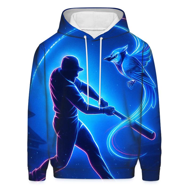 Stadium Comet Swing, Blue Jays Finale printed hoodies