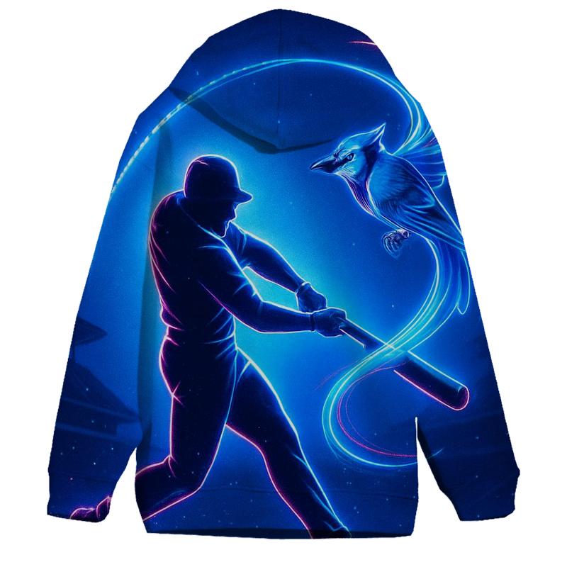Stadium Comet Swing, Blue Jays Finale printed hoodies