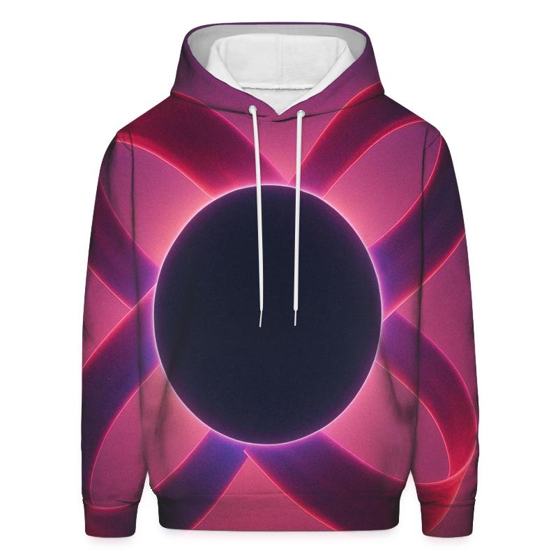 Velvet Eclipse Ribbons printed hoodies
