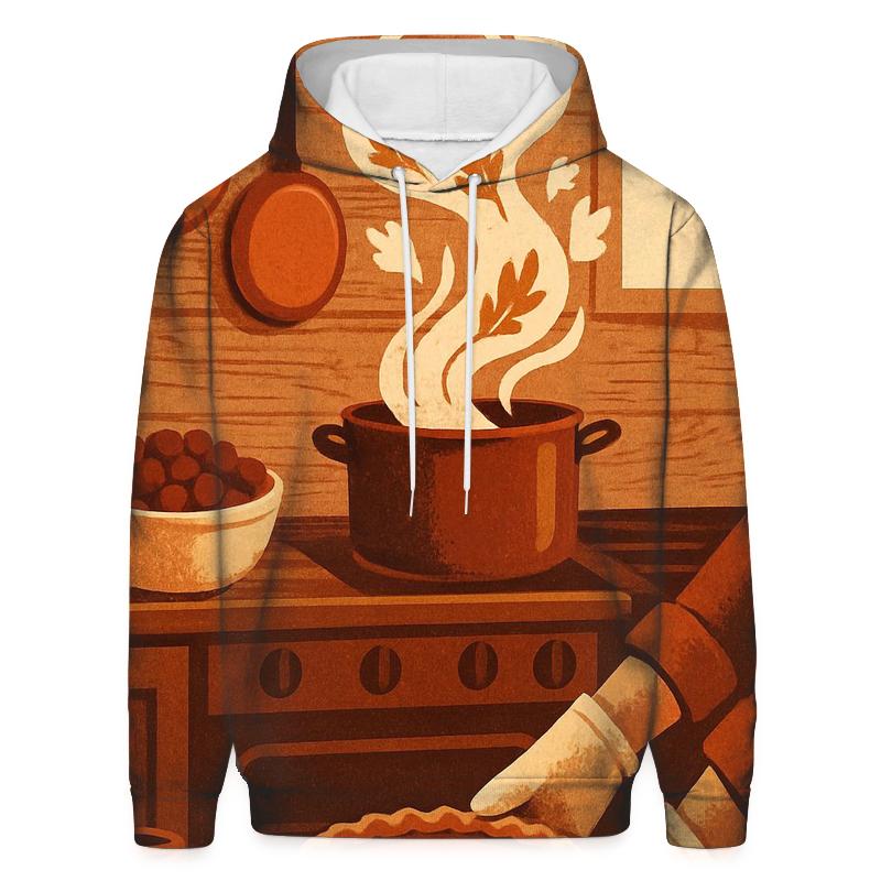 Thankful Kitchen Steam Glow heavyweight hoodies