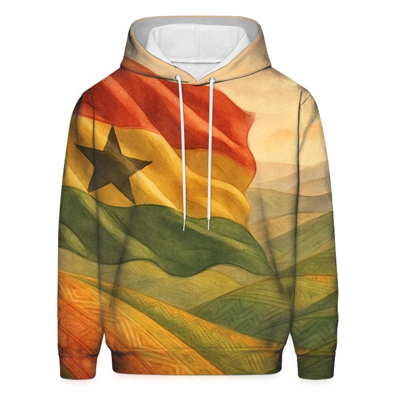 Kente Dawn Ghana hoodie designs