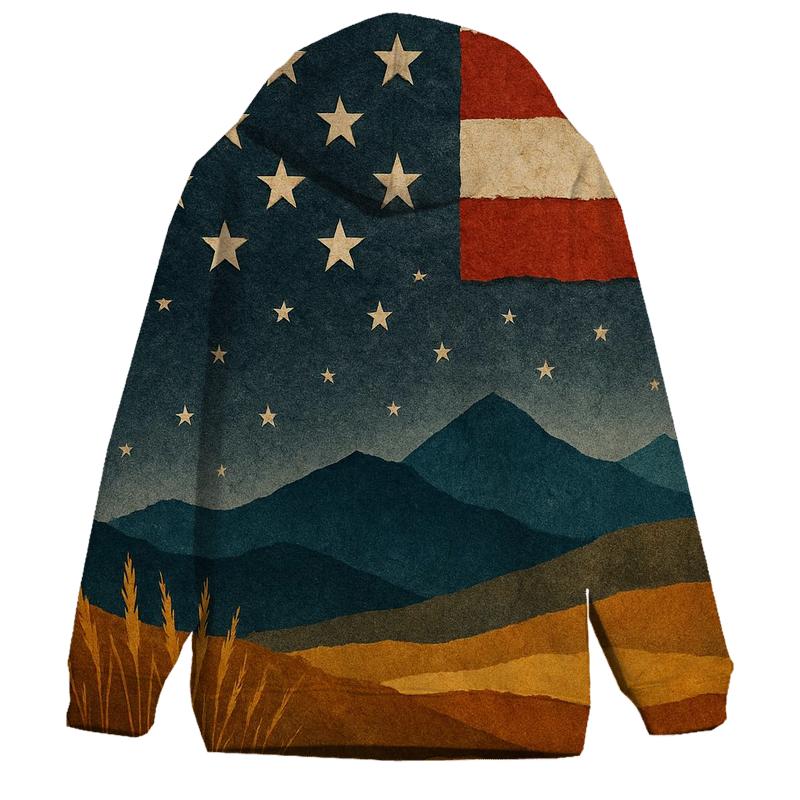 Starfield Collage Heartland pullover hoodies