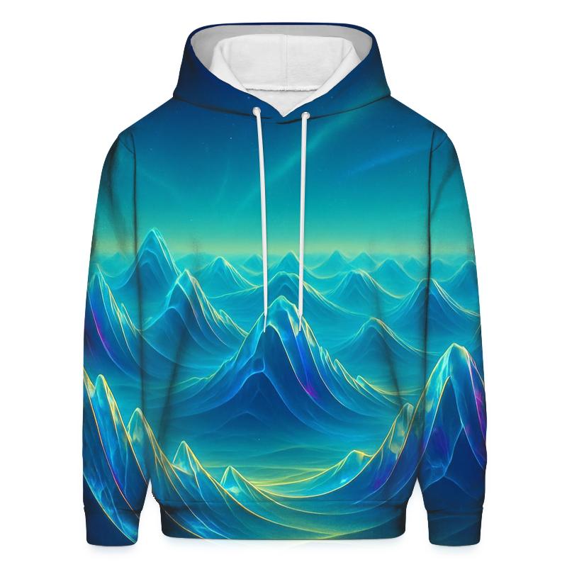 Crystal Dune Frequency premium hoodies