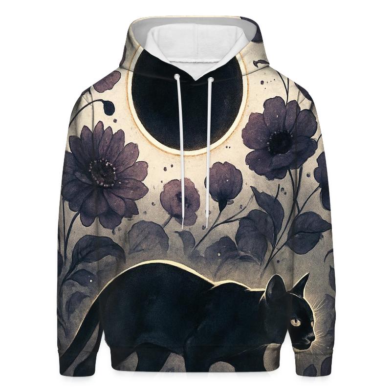 Garden Eclipse Prowler Cat hoodie styles