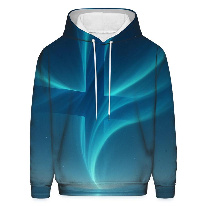 Northern Lights Finland printed hoodies
