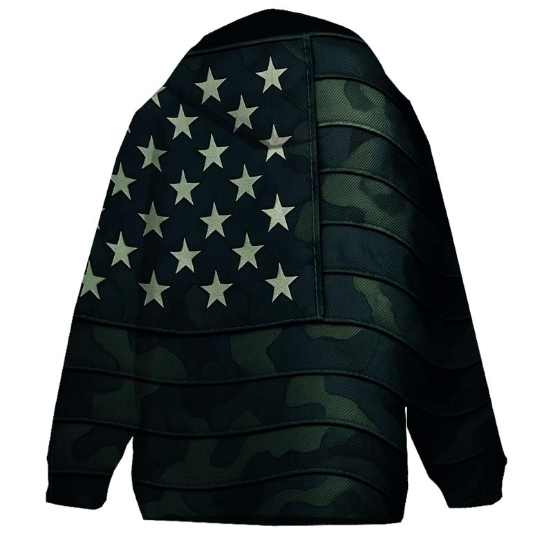 Camo Stripes Night Ops designer hoodies