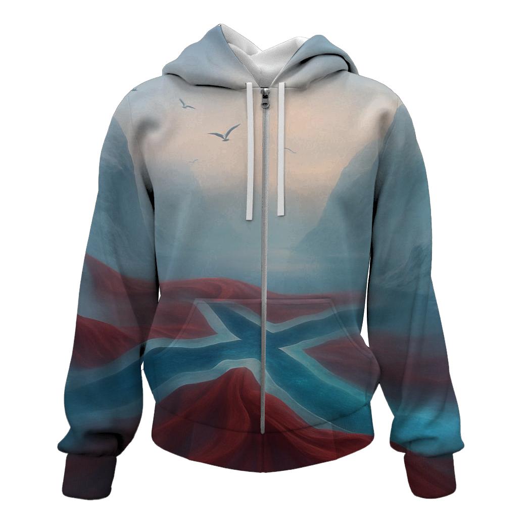 Aurora Fjords Norway hoodie styles