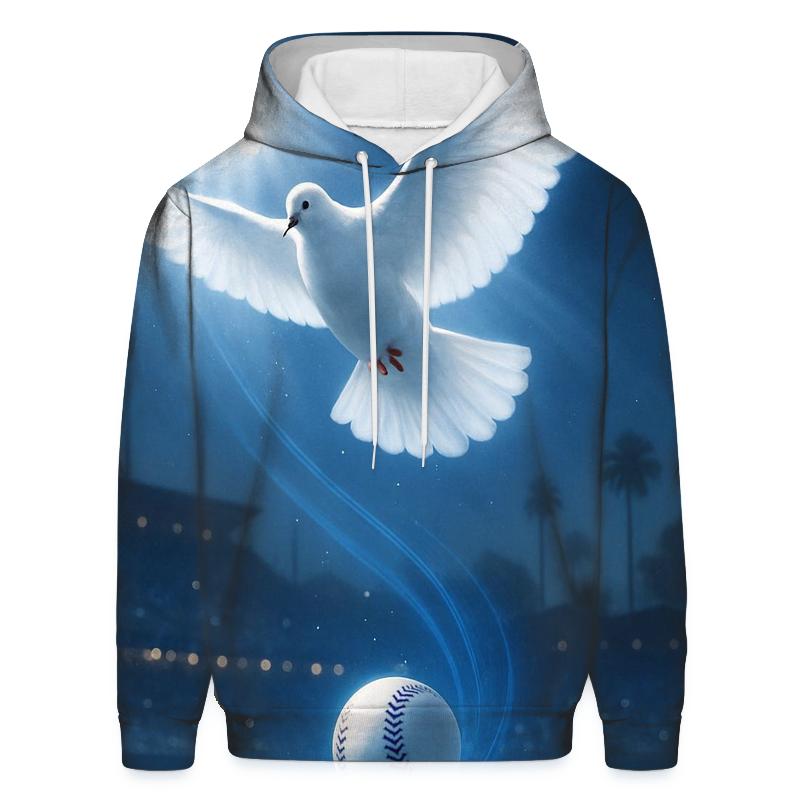 Rally Dove Over Radiant Field premium hoodies