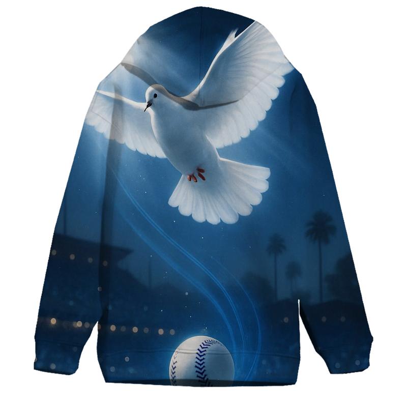 Rally Dove Over Radiant Field premium hoodies