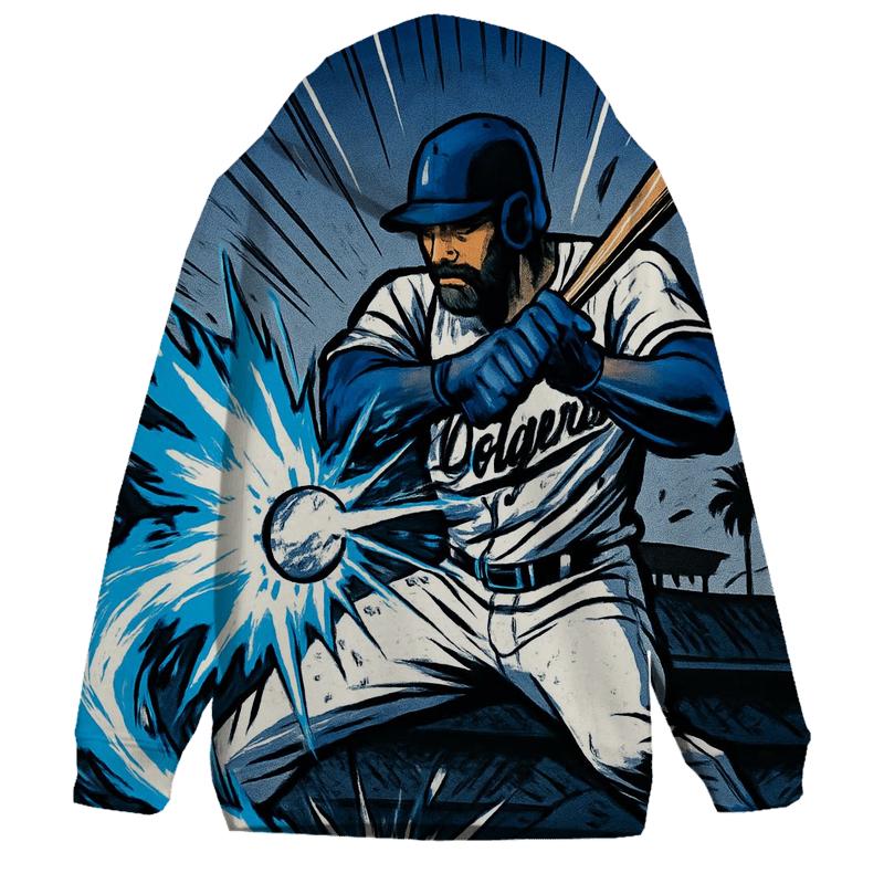 Ice Flame Bat Sparks heavyweight hoodies