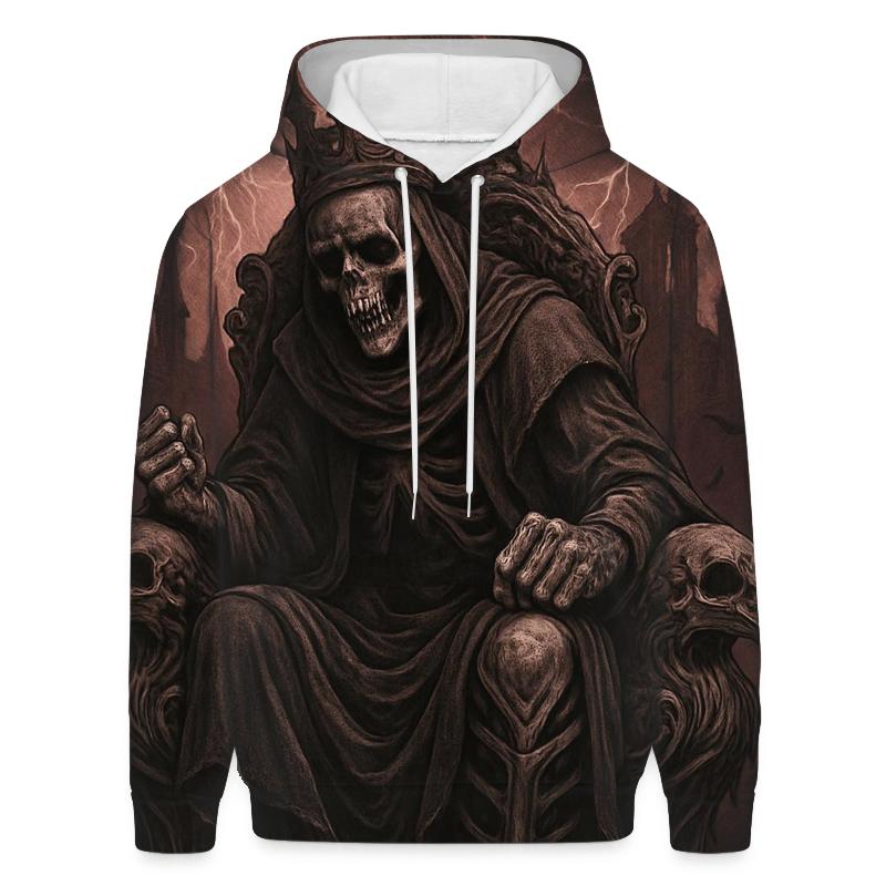 Raven Throne Of The Bone King pullover hoodies