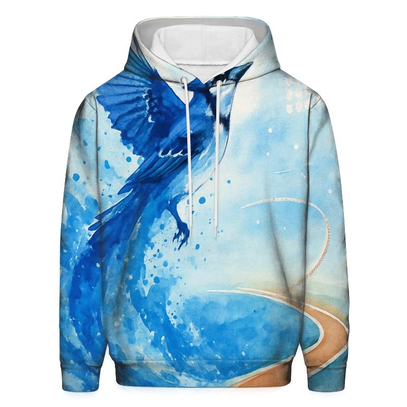 Watercolor Rally Wash, Blue Jays Surge zip-up hoodies