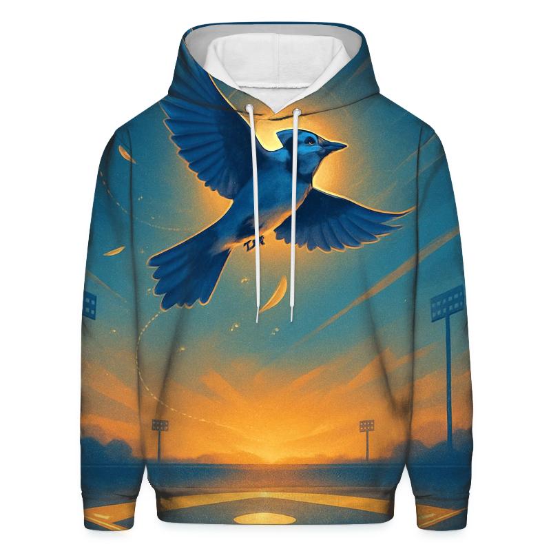 Diamond Horizon With Blue Jays Twilight Arc hoodie designs