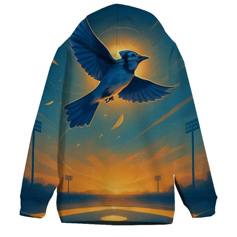 Diamond Horizon With Blue Jays Twilight Arc hoodie designs