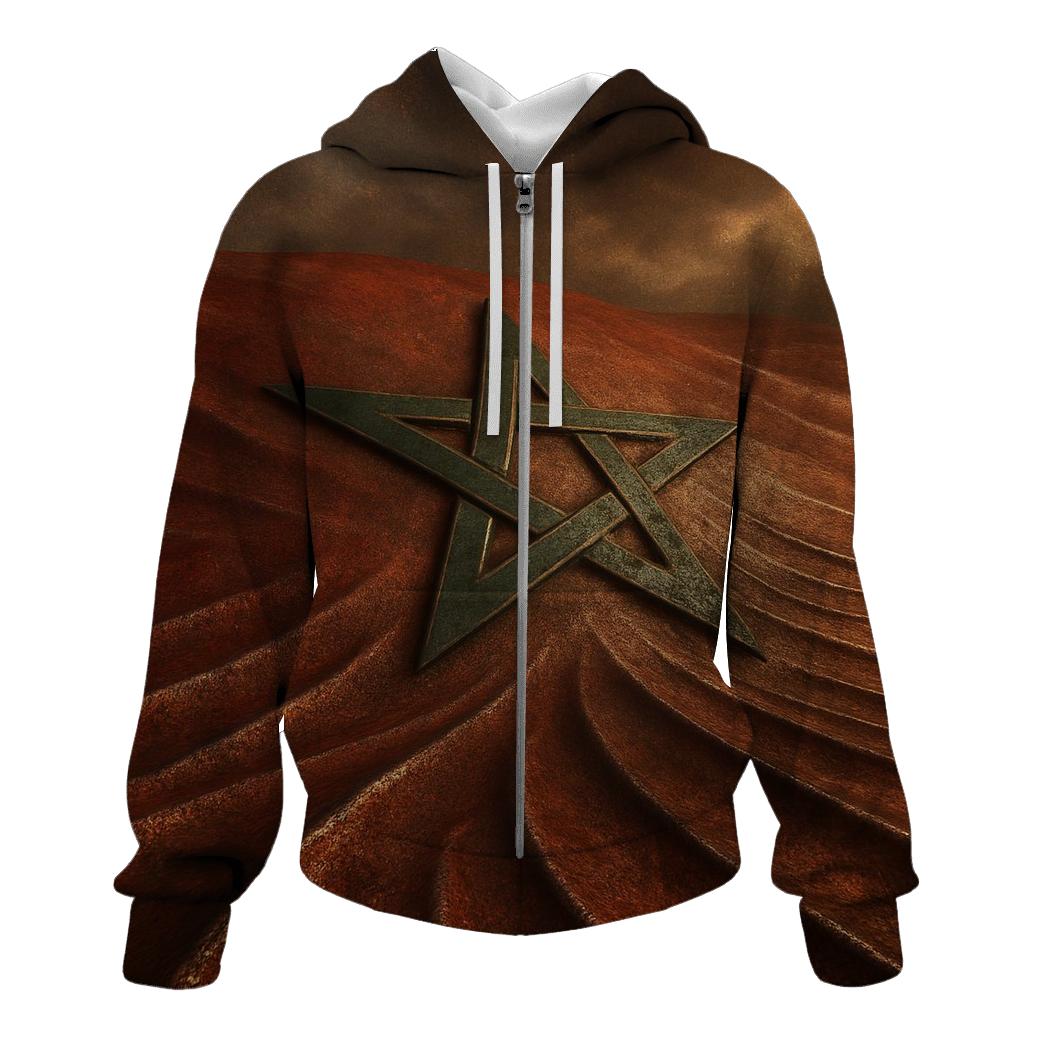 Golden Desert Morocco hoodie designs