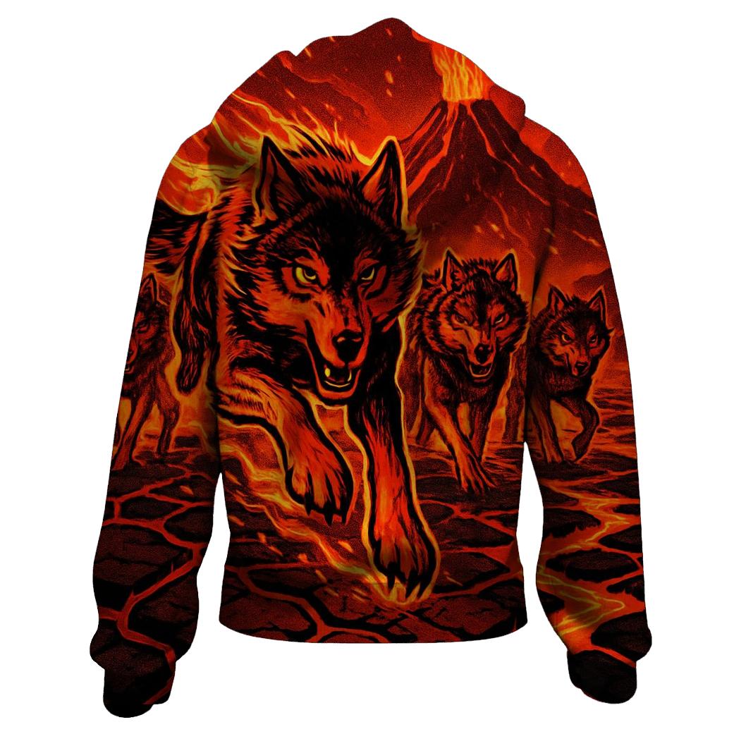 Volcanic Ember Pack Charge lightweight hoodies