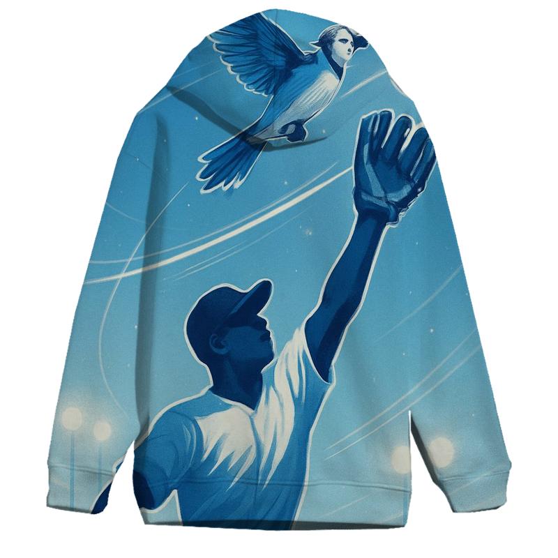 Orbiting Catch With Blue Jays Skyfield designer hoodies