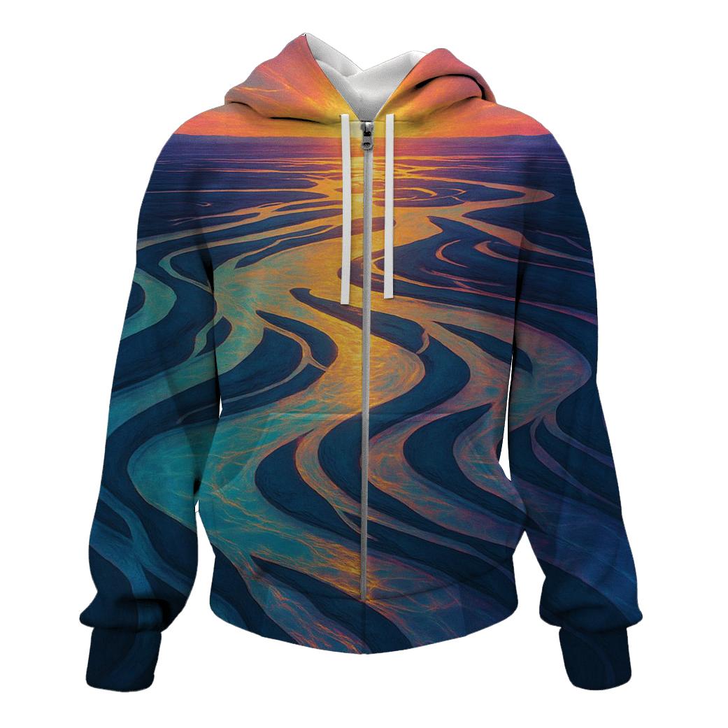 River Delta Prism Drift heavyweight hoodies