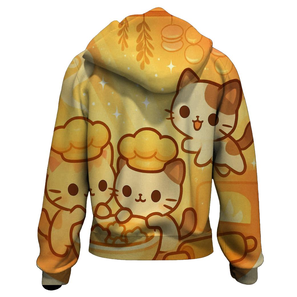 Sunrise Bakery Whisker Sprites graphic hoodies