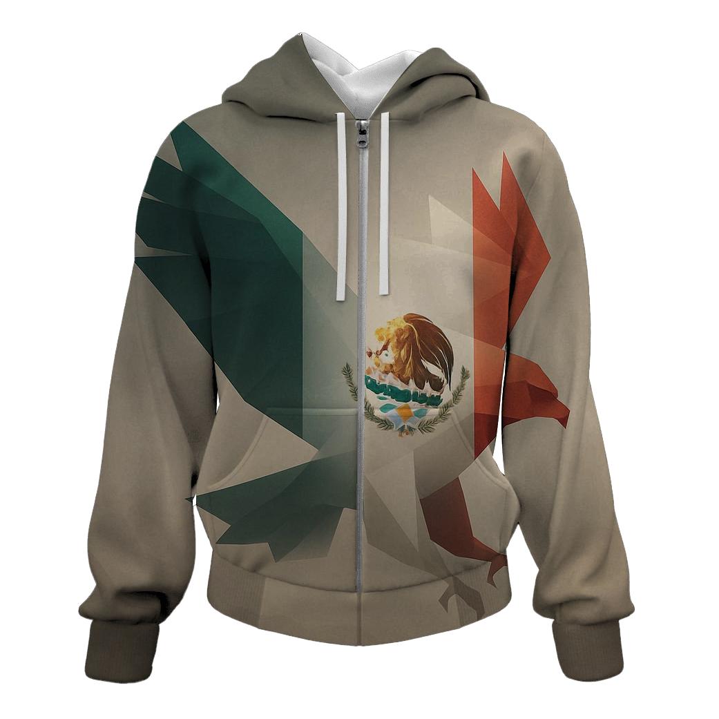 Eagle Overlay Mexico heavyweight hoodies