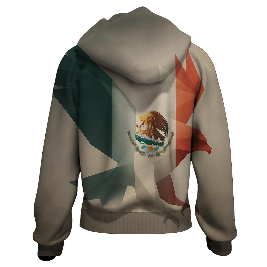Eagle Overlay Mexico heavyweight hoodies