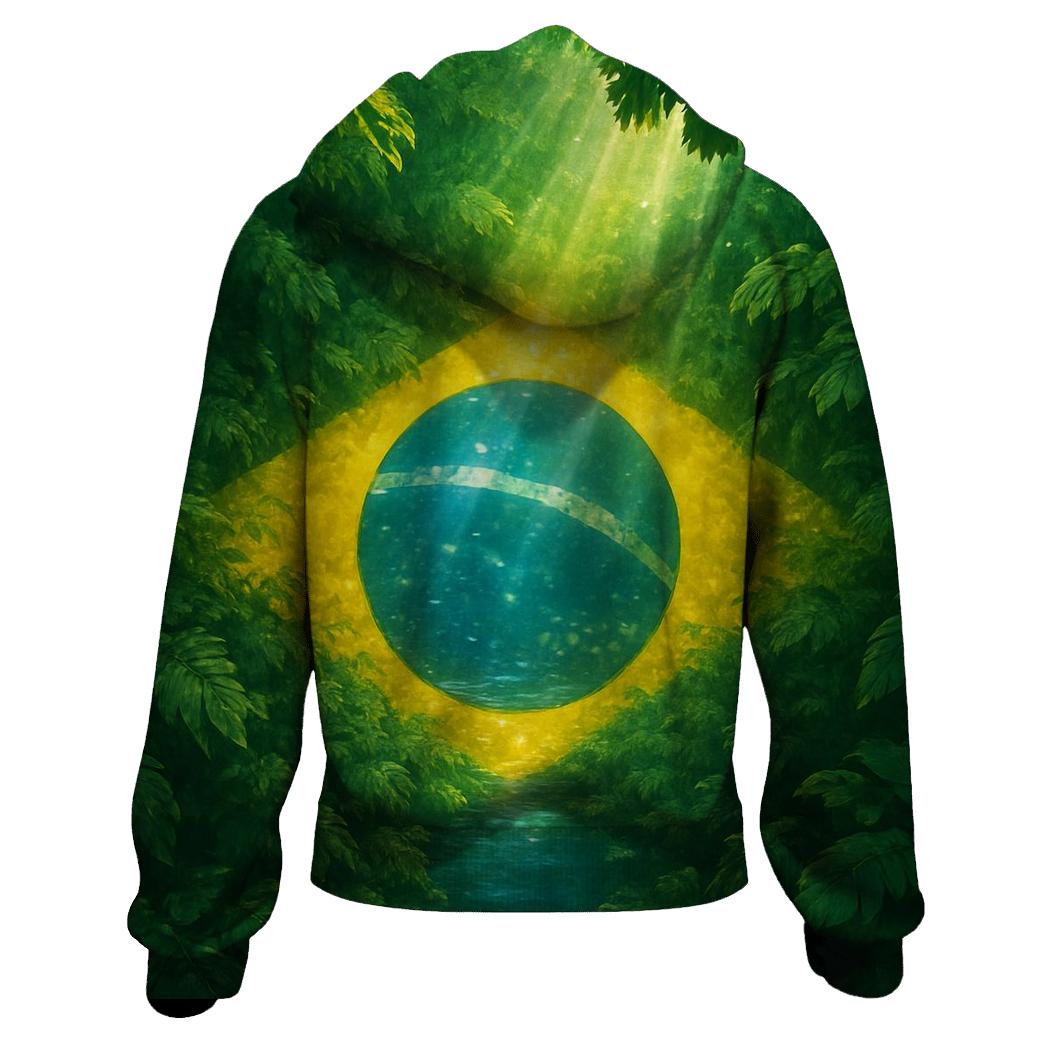 Forest Pulse Brazil custom hoodies