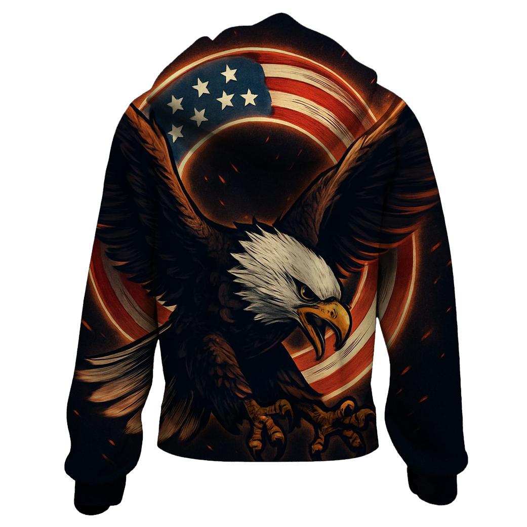 Eagle Halo Standard zip-up hoodies