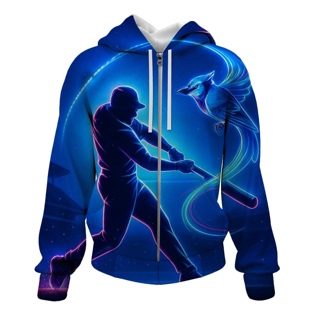Stadium Comet Swing, Blue Jays Finale embroidered hoodies