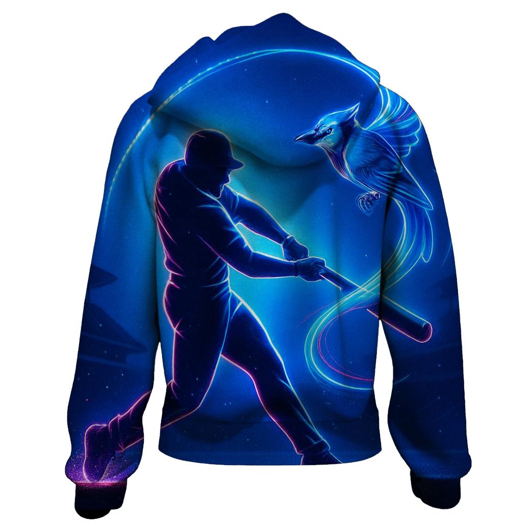 Stadium Comet Swing, Blue Jays Finale embroidered hoodies