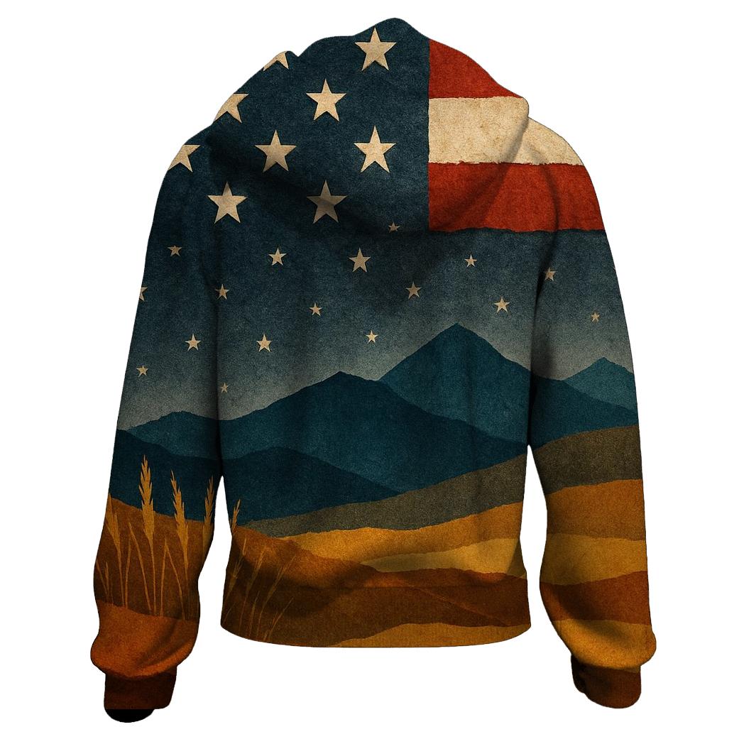 Starfield Collage Heartland designer hoodies