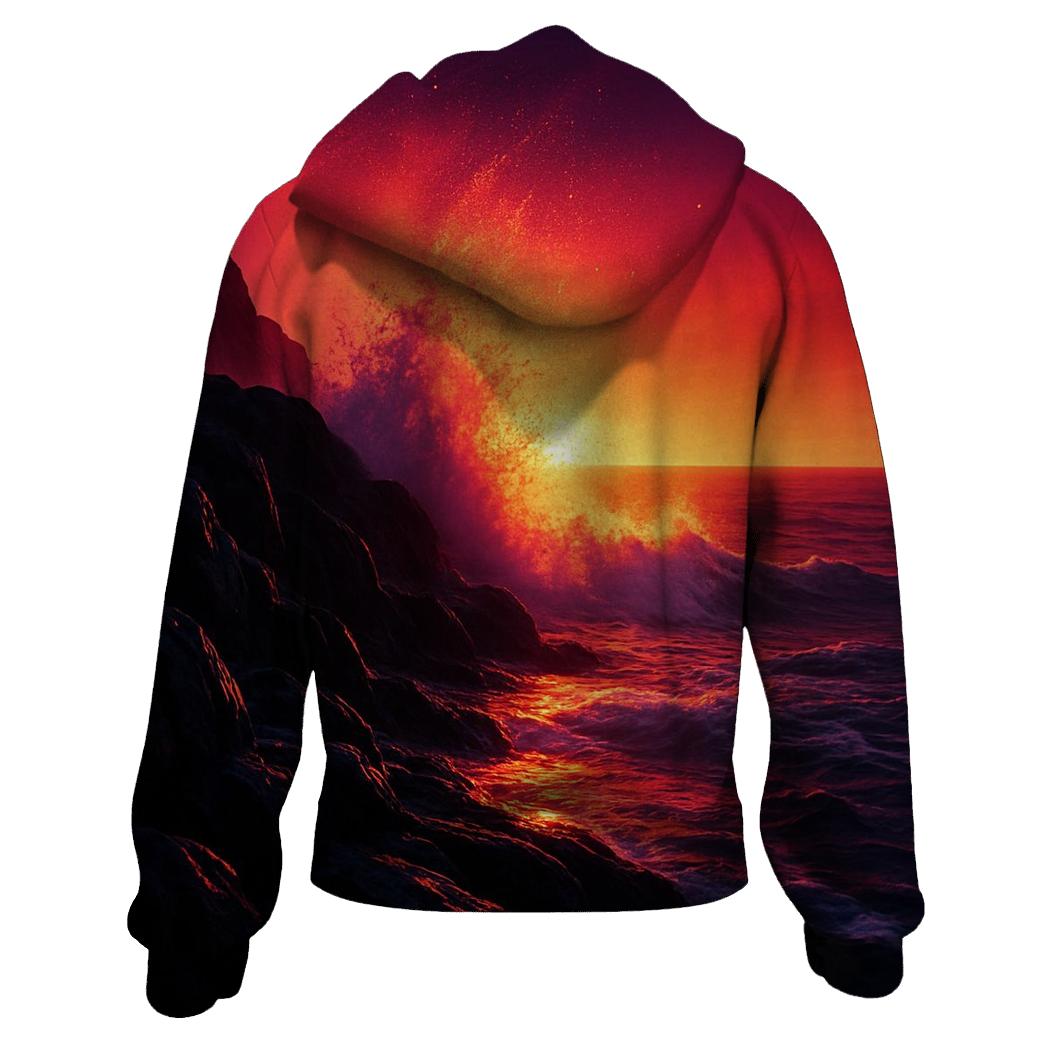 Volcanic Coast Fireline hoodie trends