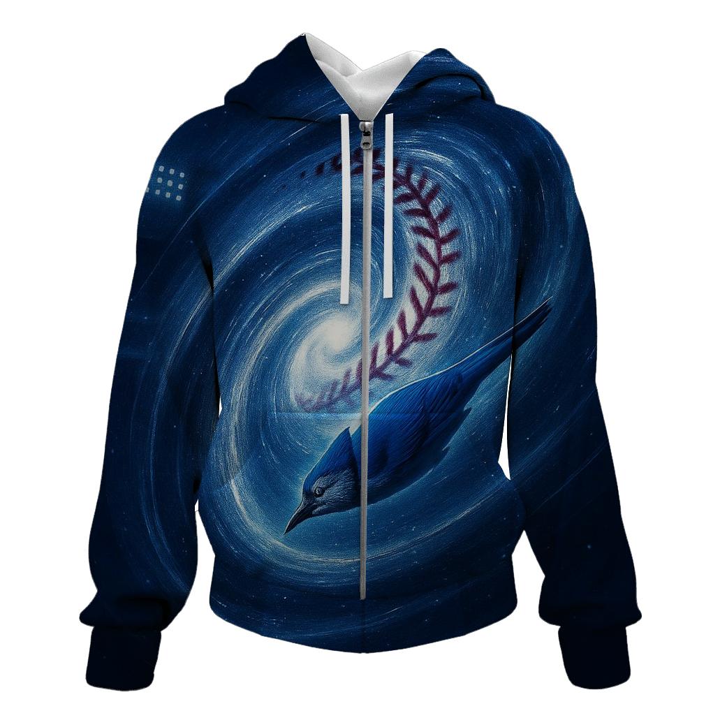Blue Jays Gravity Stitch Spiral designer hoodies