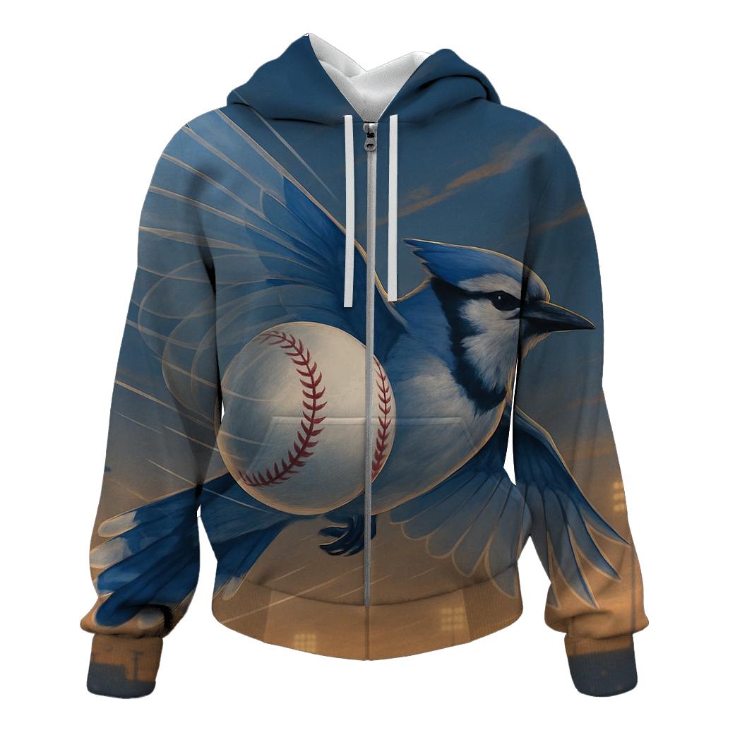 Winged Fastball In Blue Jays Flight hoodie trends