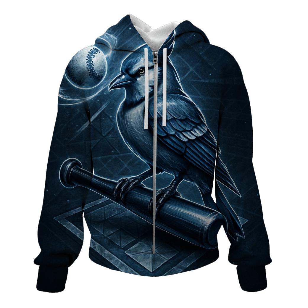 Blue Jays Frostline Diamond Sentinel graphic hoodies