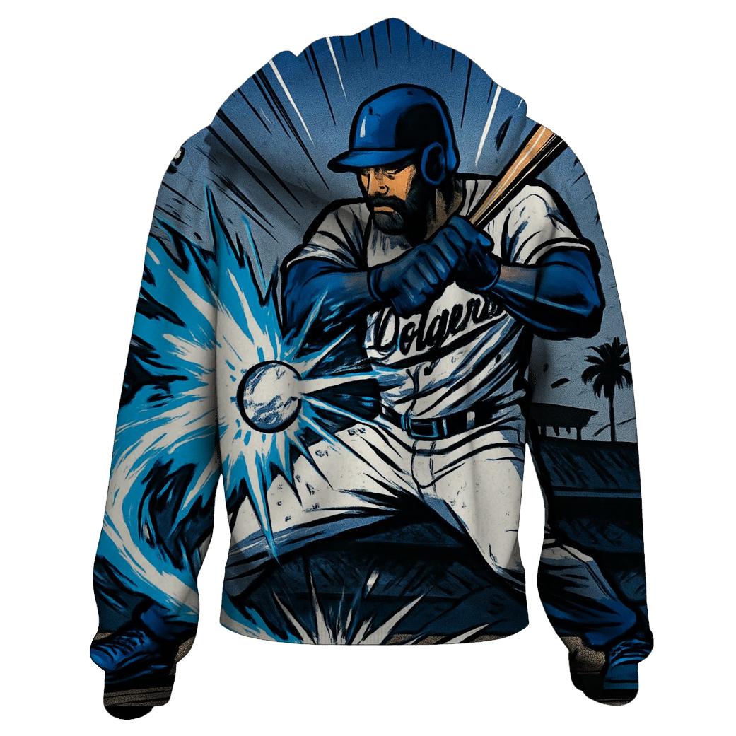 Ice Flame Bat Sparks custom hoodies
