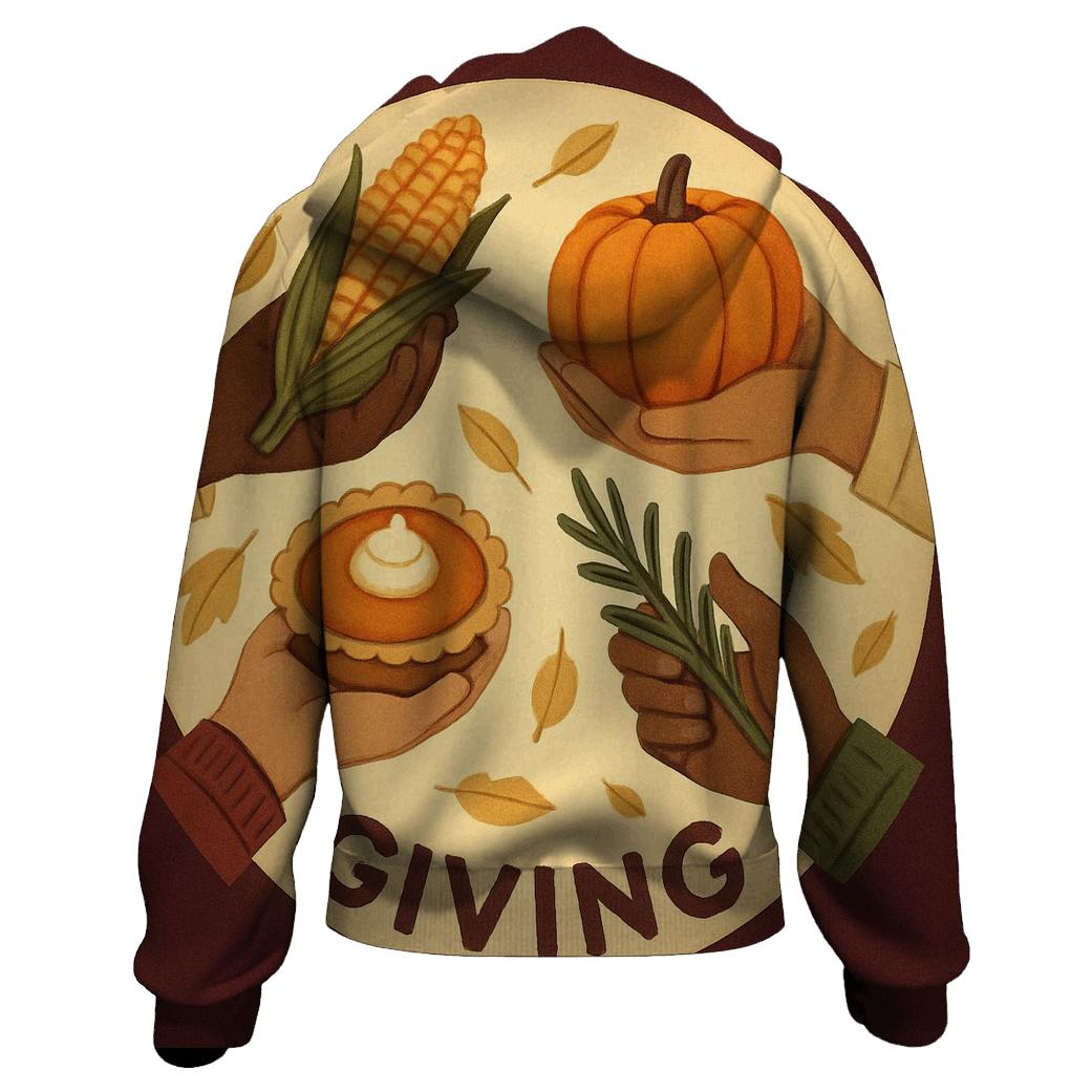 Harvest Wreath Of Shared Hands hoodie styles
