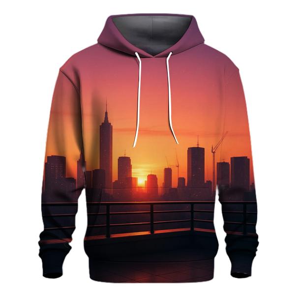 Skyline Afterglow Terrace hoodies fashion