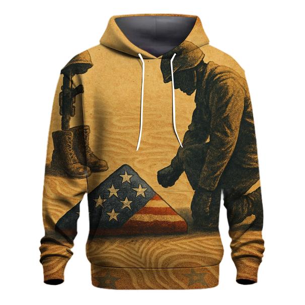Desert Oath Under Torn Stars hoodies fashion
