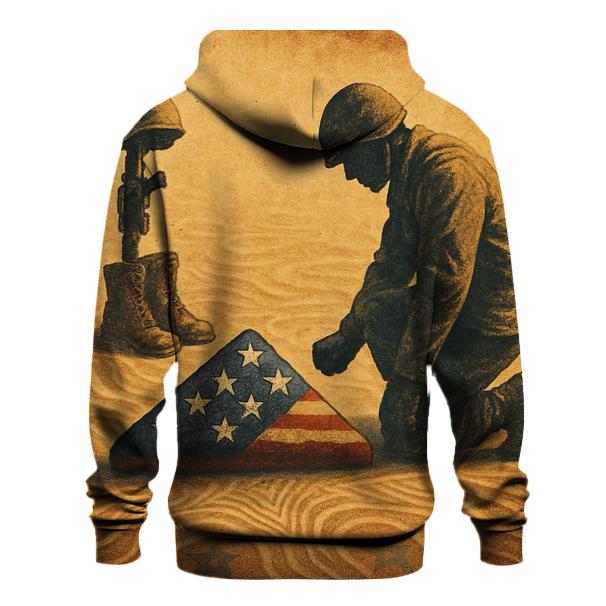 Desert Oath Under Torn Stars hoodies fashion