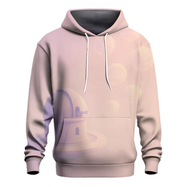 Pastel Mist Observatory premium hoodies