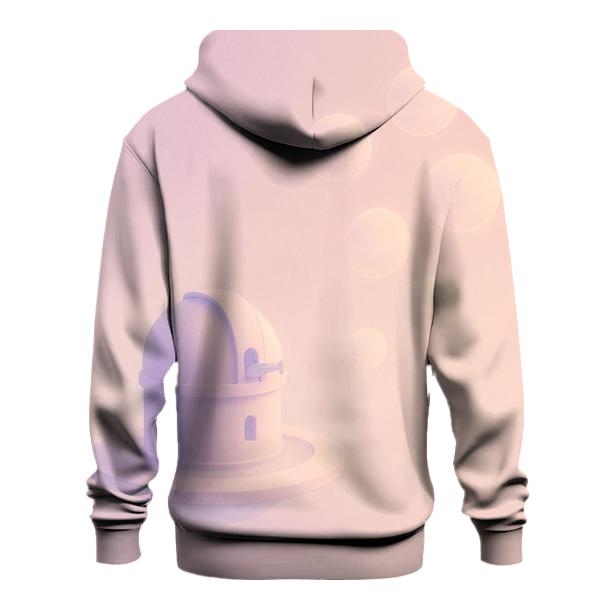 Pastel Mist Observatory premium hoodies