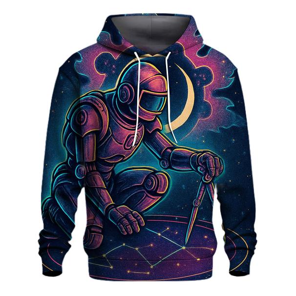 Clockwork Nebula Cartographer designer hoodies