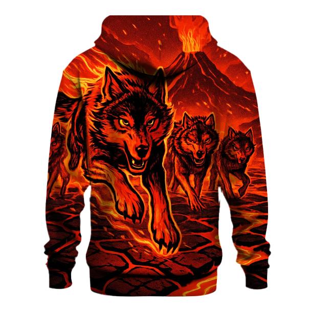 Volcanic Ember Pack Charge graphic hoodies